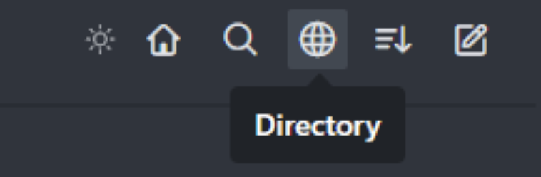 Blender Chat Directory Icon